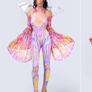 Badinka The Secret Garden Catsuit & Shrug